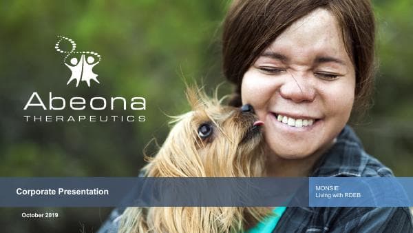 Abeona Therapeutics_October_2019_944_46944