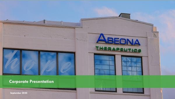 Abeona Therapeutics_September_2020_389_60389