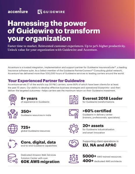 Accenture-Guidewire-Insurance-Brochure