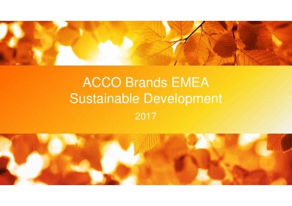 ACCO%20Brands%20EMEA%20Sustainability%20Report%20FY%202017