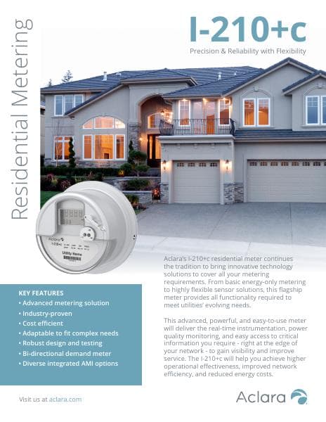 Aclara-I-210c-Residential-Metering