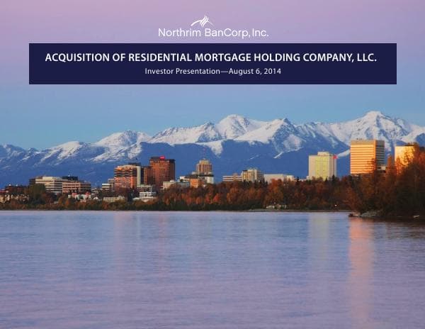 Acquisition-of-Residential-Mortgage-Holding-Company-LLC