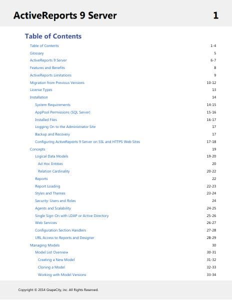 ActiveReports9Server