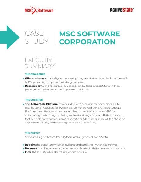 ActiveState-Case-Study-MSC-Software