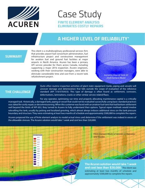 Acuren-Case-Study-Finite-Element-Analysis-on-Tank