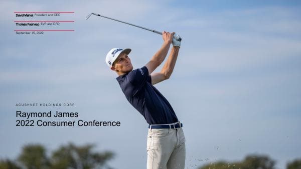 Acushnet-Holdings-Raymond-James-Consumer-Conference-Presentation