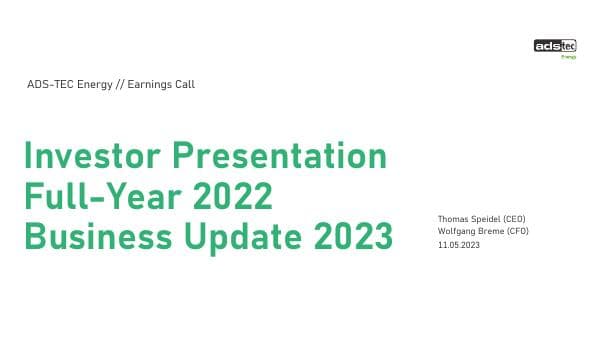 ADSE_Earnings_Deck_FY2022_2305