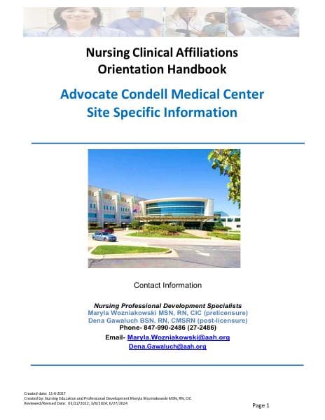 advocate-condell-handbook