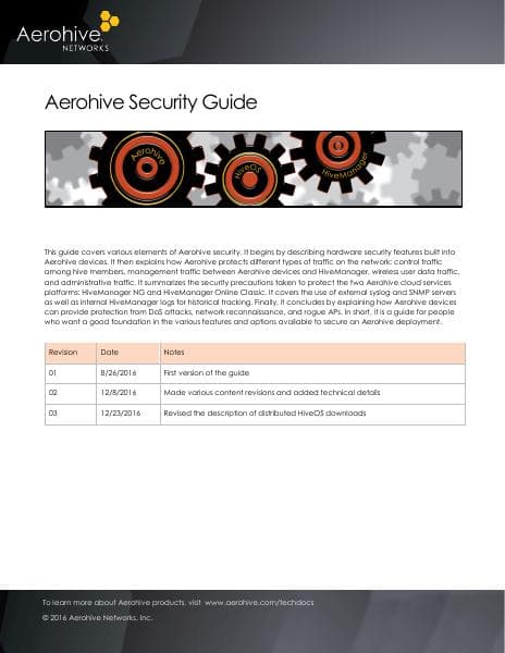 Aerohive_Security_Guide