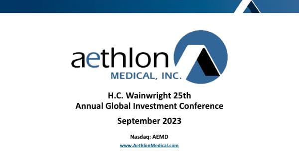 Aethlon+Corporate+Overview+for+September+2023+HC+Wainwright+Conference+Real+Final