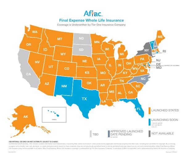 Aflac-Availability-Map-Design