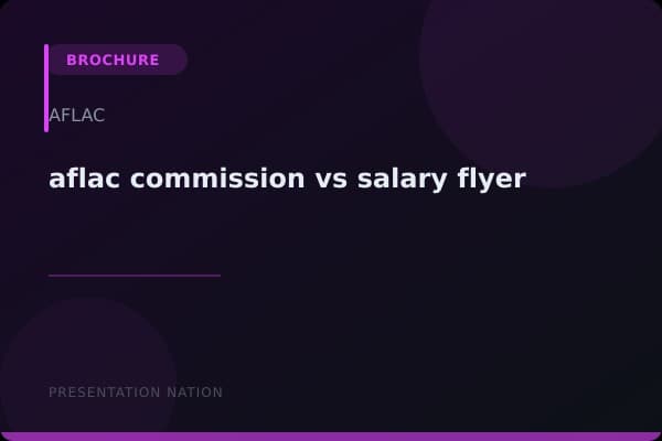 aflac-commission-vs-salary-flyer