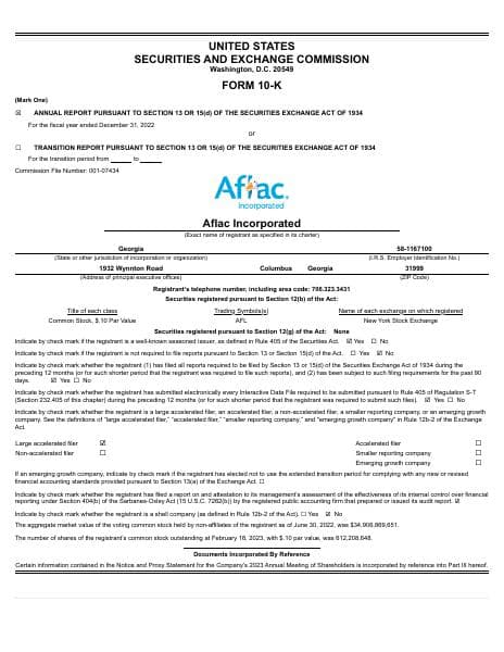 AFLAC Inc._2022_Annual_Report