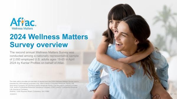 aflac-wellness-matters-survey