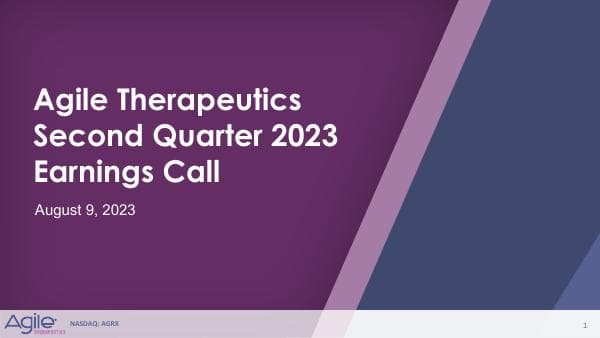 Agile Therapeutics__2023__626_95626