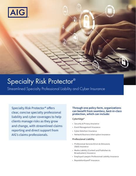 aig-specialty-risk-protector-brochure