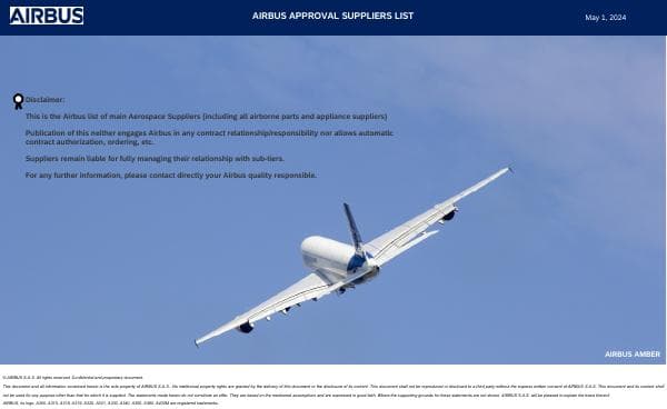 Airbus-Approved-suppliers-list