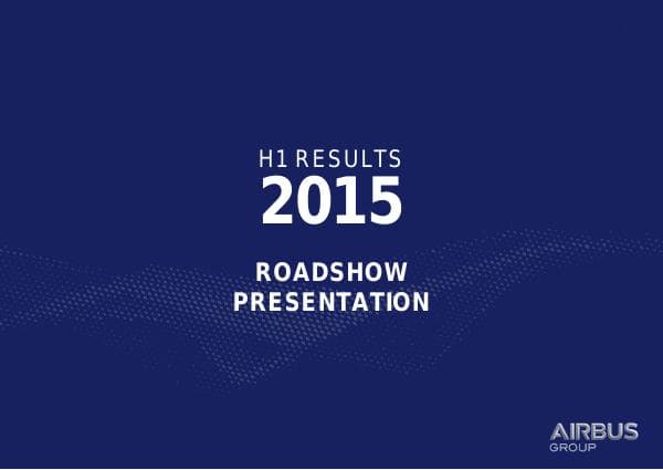 airbus-group-h1-2015-roadshow-presentation