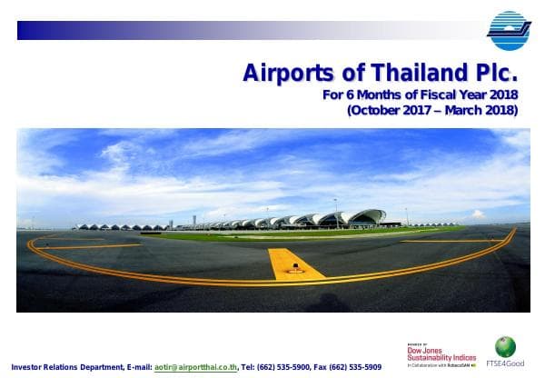 Airports of Thailand Public Company Limited_March_2018_541_28541.PDF