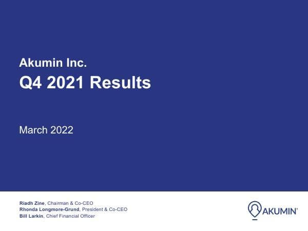 AKU-Q4-2021-Investor-Presentation