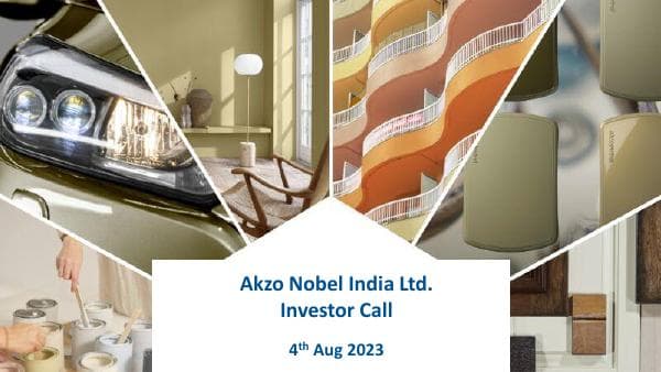 AKZOINDIA_04082023154133_AkzoInvestorPresentation4Aug23