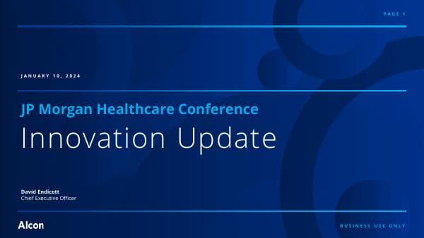 alcon-2024-jp-morgan-healthcare-conference-presentation