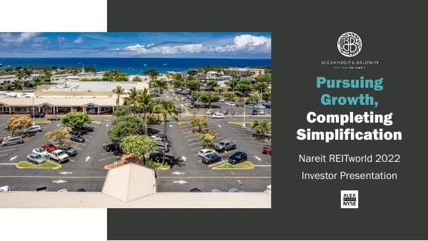 ALEX%20REITworld%202022%20Investor%20Presentation