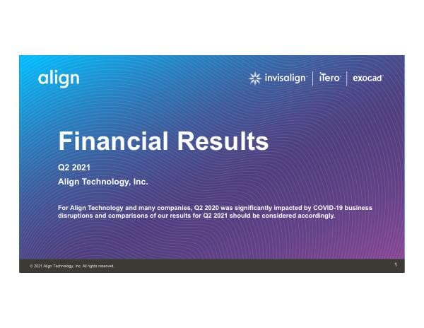 Align Technology_August_2021_150_72150