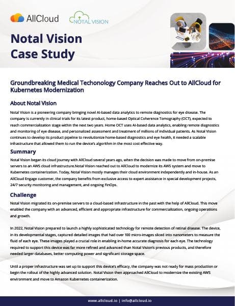 AllCloud-Notal-Vision-Case-Study-2