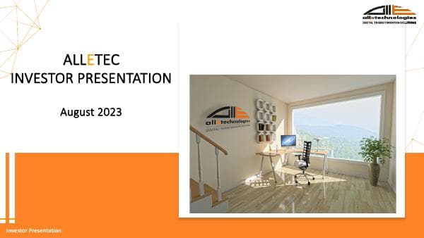 ALLETEC%20Investor%20Presentation%20Q1FY24%20-%20August%2007%202023