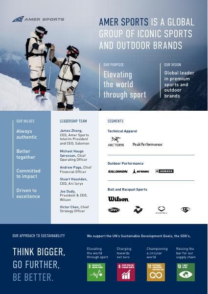 Amer-Sports-Fact-Sheet