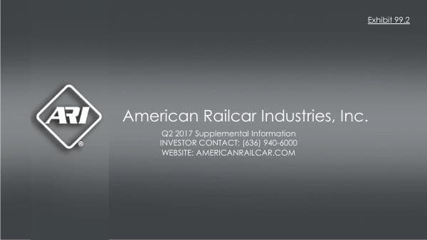 American Railcar Industries_Q2 2017_180_12180