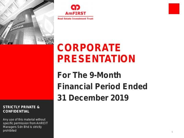 AmFIRST%20REIT%20-%20Corporate%20presentation%203Q%20FY%202020