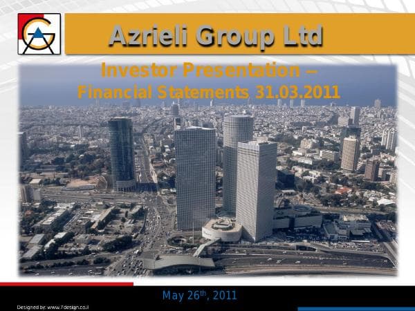 Analysts-Q1-2011-presentation