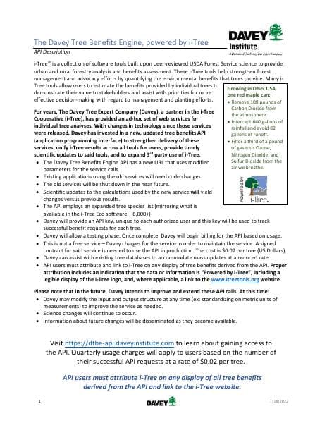 API-Usage-Information_The-Davey-Tree-Benefits-Engine