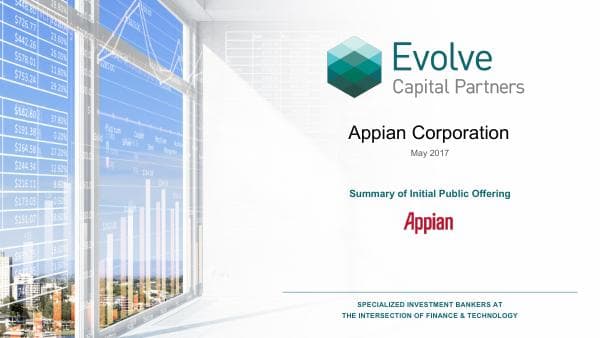 Appian-IPO-Profile