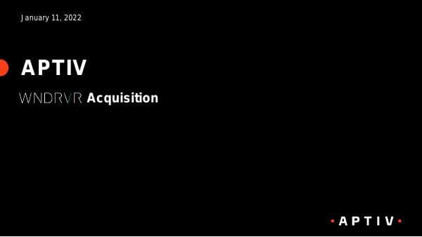 Aptiv-Wind-River-Acquisition-Presentation