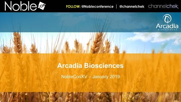 Arcadia Biosciences_January_2019_735_37735