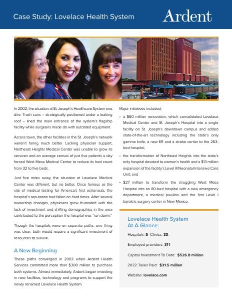Ardent-case-study--Lovelace-Health-System