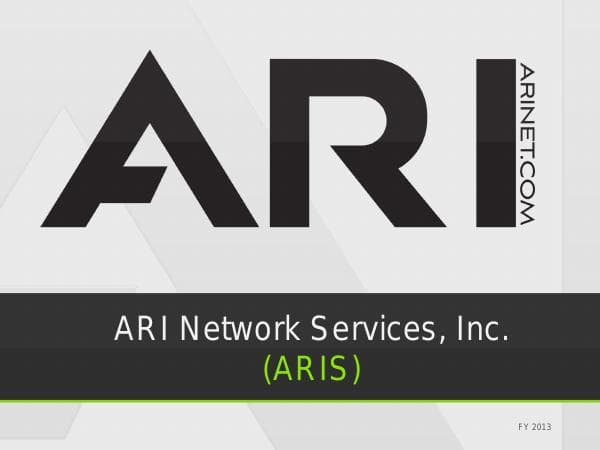 ARI-IR-Presentation-FY-2013