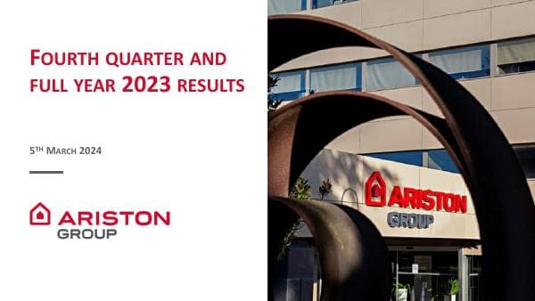 Ariston_Group_FY2023_Analyst_Presentation