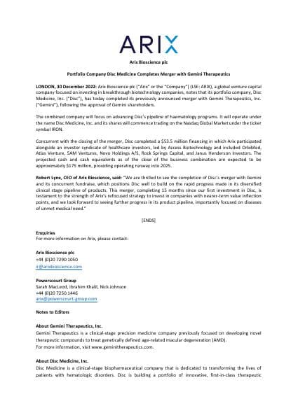 ARIX-Completion-of-Disc-Merger-FINAL-30.12.2288