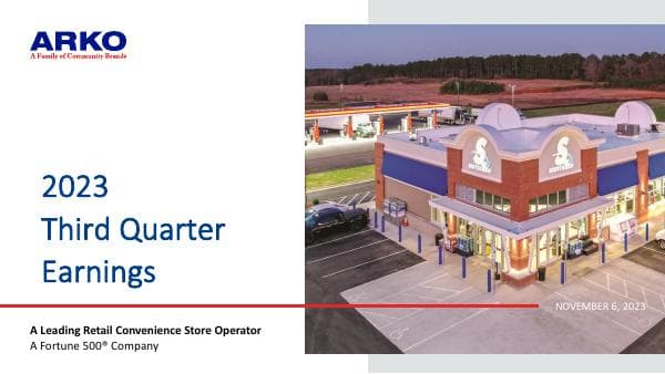 ARKO+Corp.+Q3+2023+Earnings+Presentation