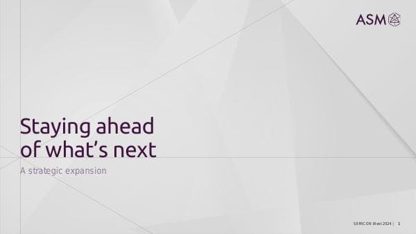 asm-at-semicon-west-2024