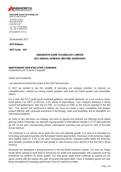 ASX%20Release%20-%20AGI%202017%20AGM%20Addresses%20FINAL%2028.11.17