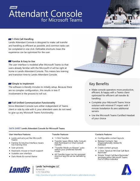 Attendant-Console-Brochure