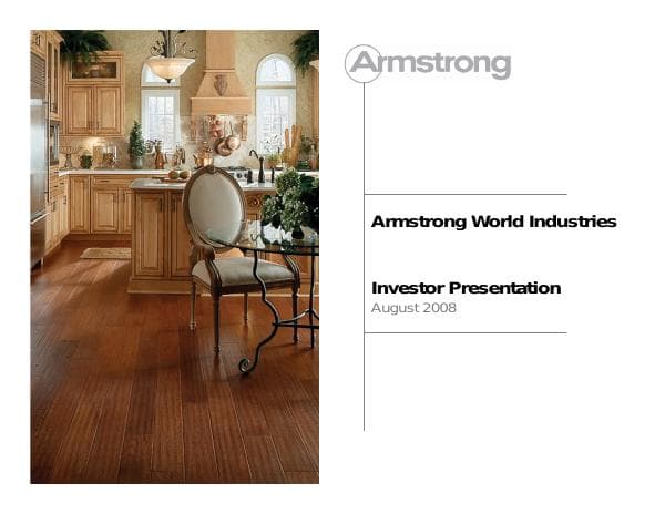 August_2008_Investor_Presentation