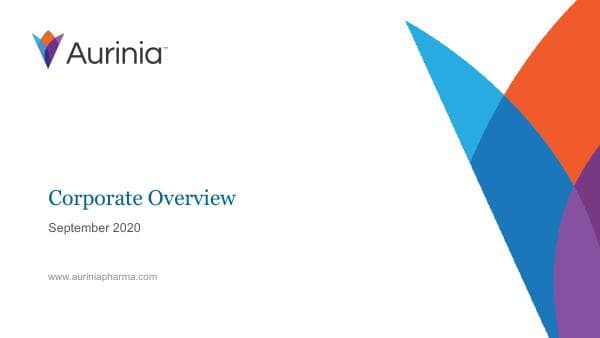 Aurinia Pharmaceuticals_September_2020_441_60441