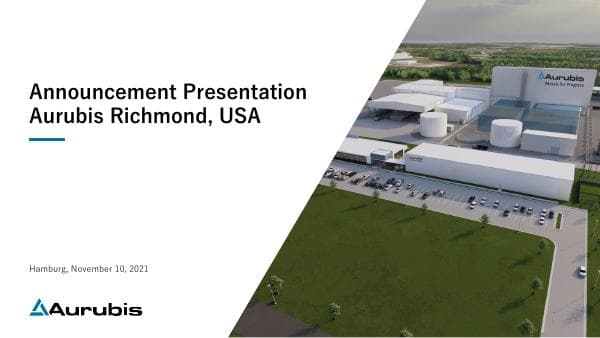 Aurubis_Investor%20Presentation_Aurubis%20Richmond_2021_11_10