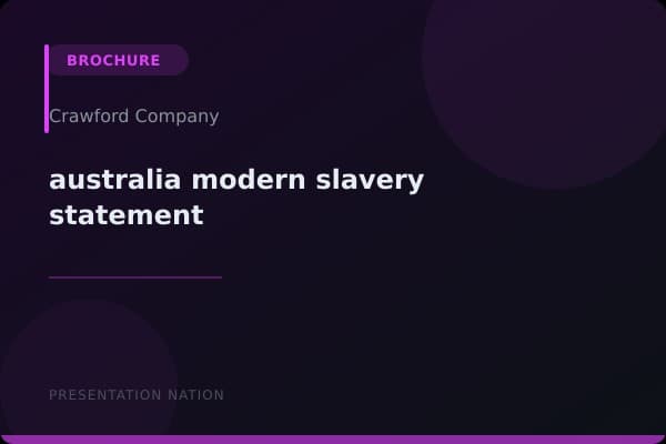 australia-modern-slavery-statement